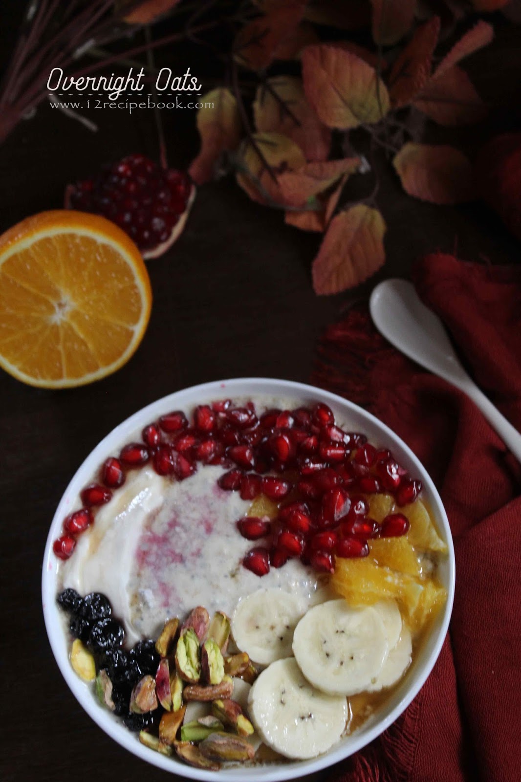 Overnight Oats with Fruits Recipe Book