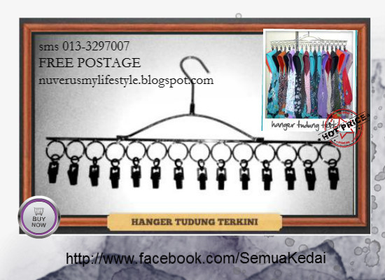 HANGER TUDUNG TERMURAH