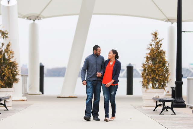 National Harbor Engagement Session | Photos by Heather Ryan Photography