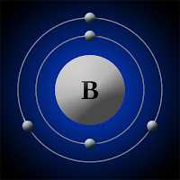 Bor atomu ve elektronları