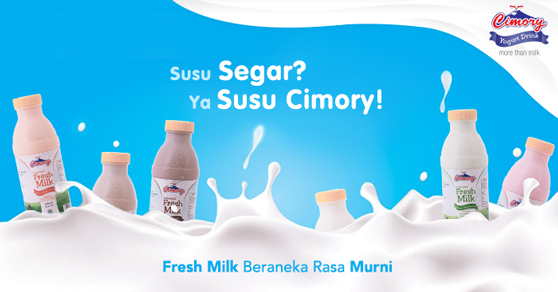 Susu Segar? Ya Susu Cimory! Fresh Milk Beraneka Rasa Murni