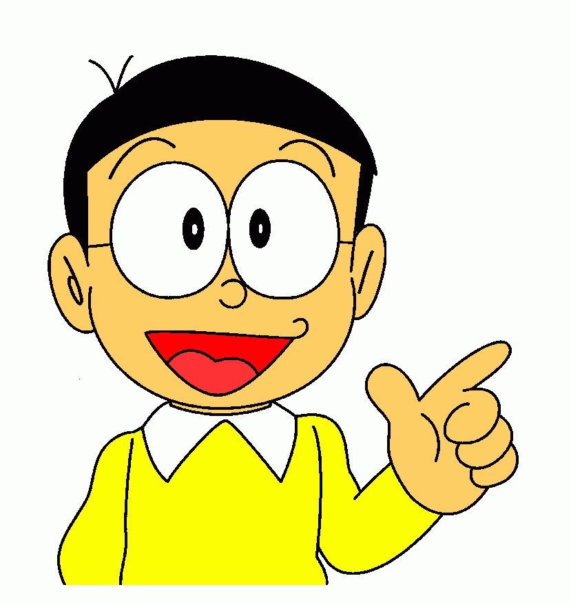 Free Nobita From Doraemon Coloring Sheet To Print
