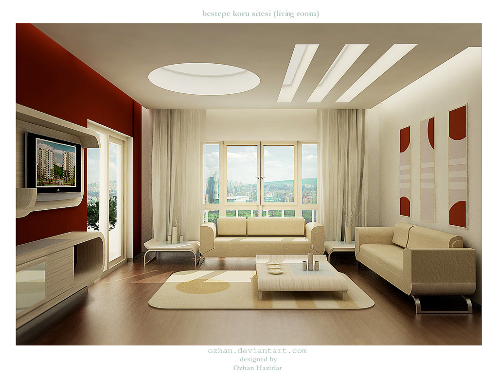 Interior Luxurious Living Room | Home Design