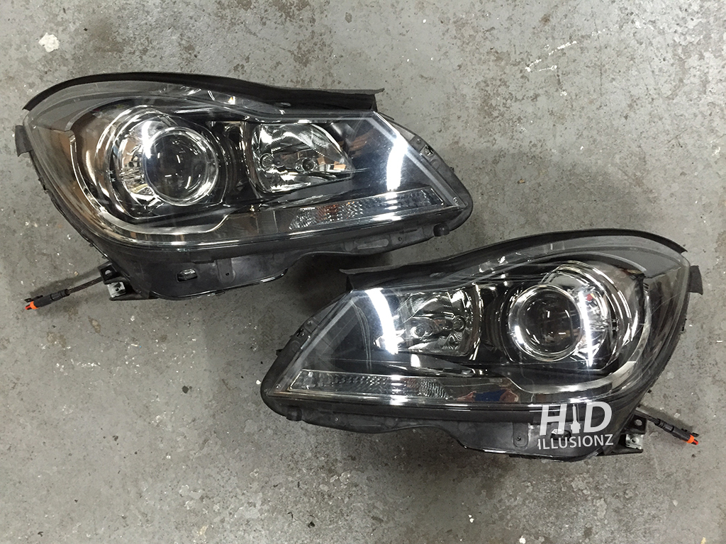 HID ILLUSIONZ Mercedes Benz C63 AMG Lexus RX350 Bullet HID Retrofit