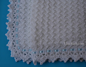 dolls pram blanket crochet pattern free
