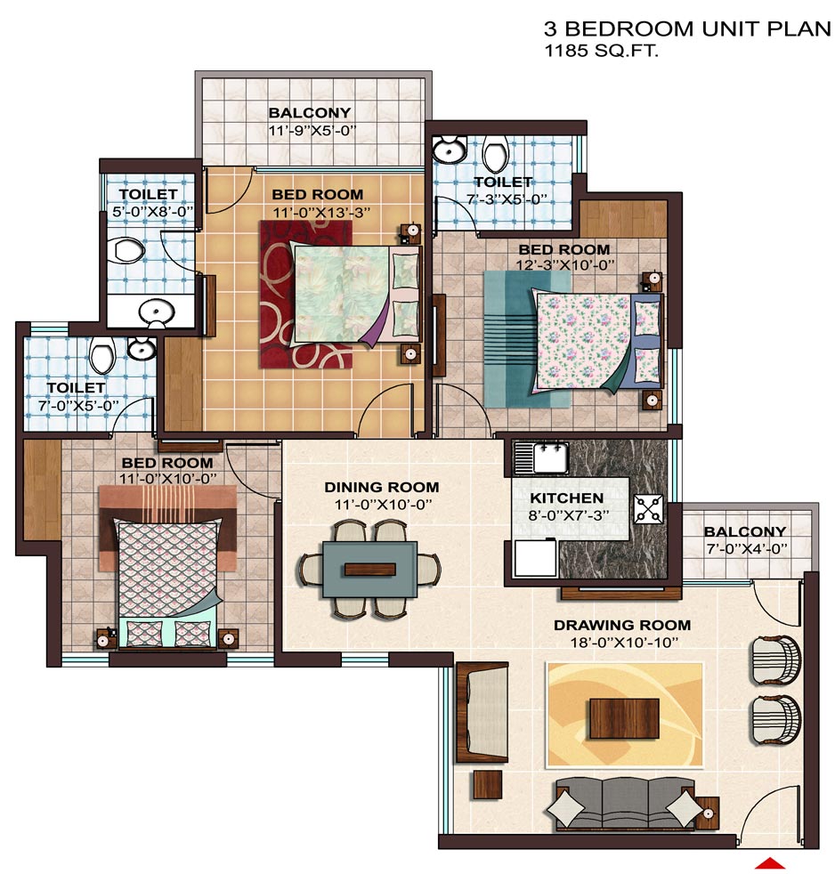 Ramprastha Ark Gurgaon, Ramprastha Edge Towers Gurgaon, Ramprastha