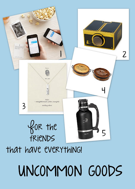 Uncommon Gifts for this Holiday Season {Uncommon Goods}