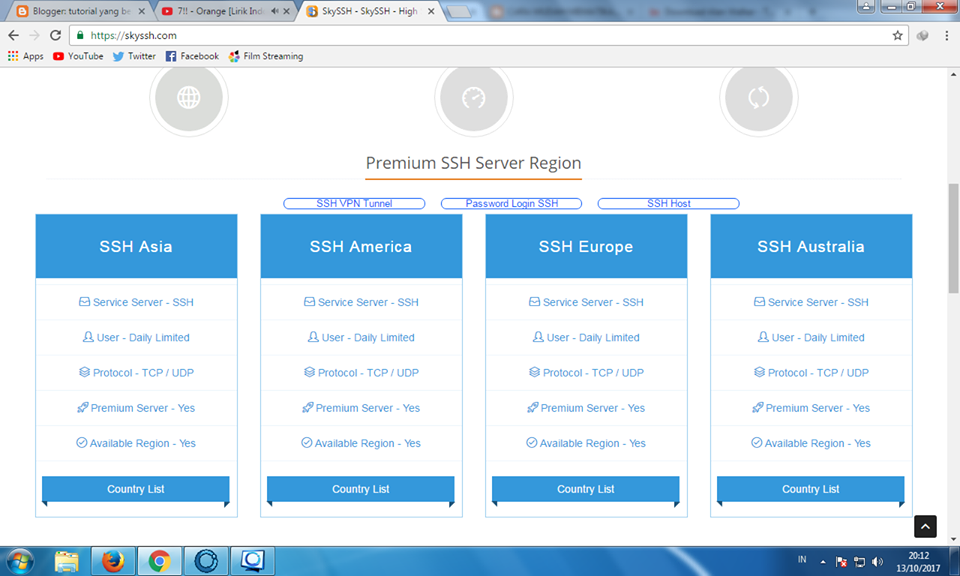 cara membuat SSH injector Jendela IT
