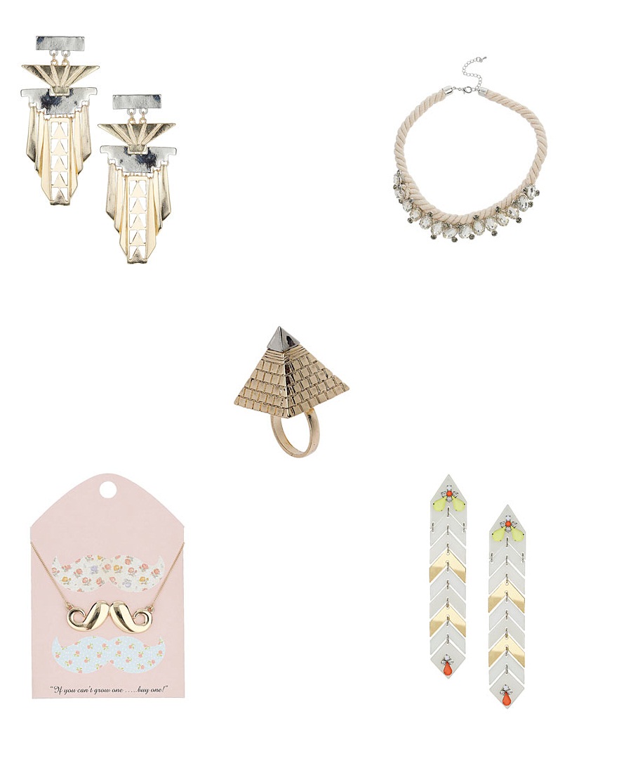 ladymuckvintage: Topshop Tuesday: our favourite jewellery