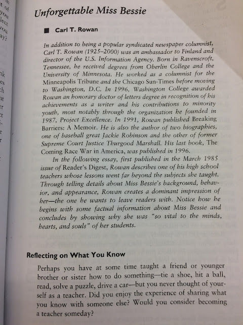 Unforgettable miss bessie essay example 07 picture