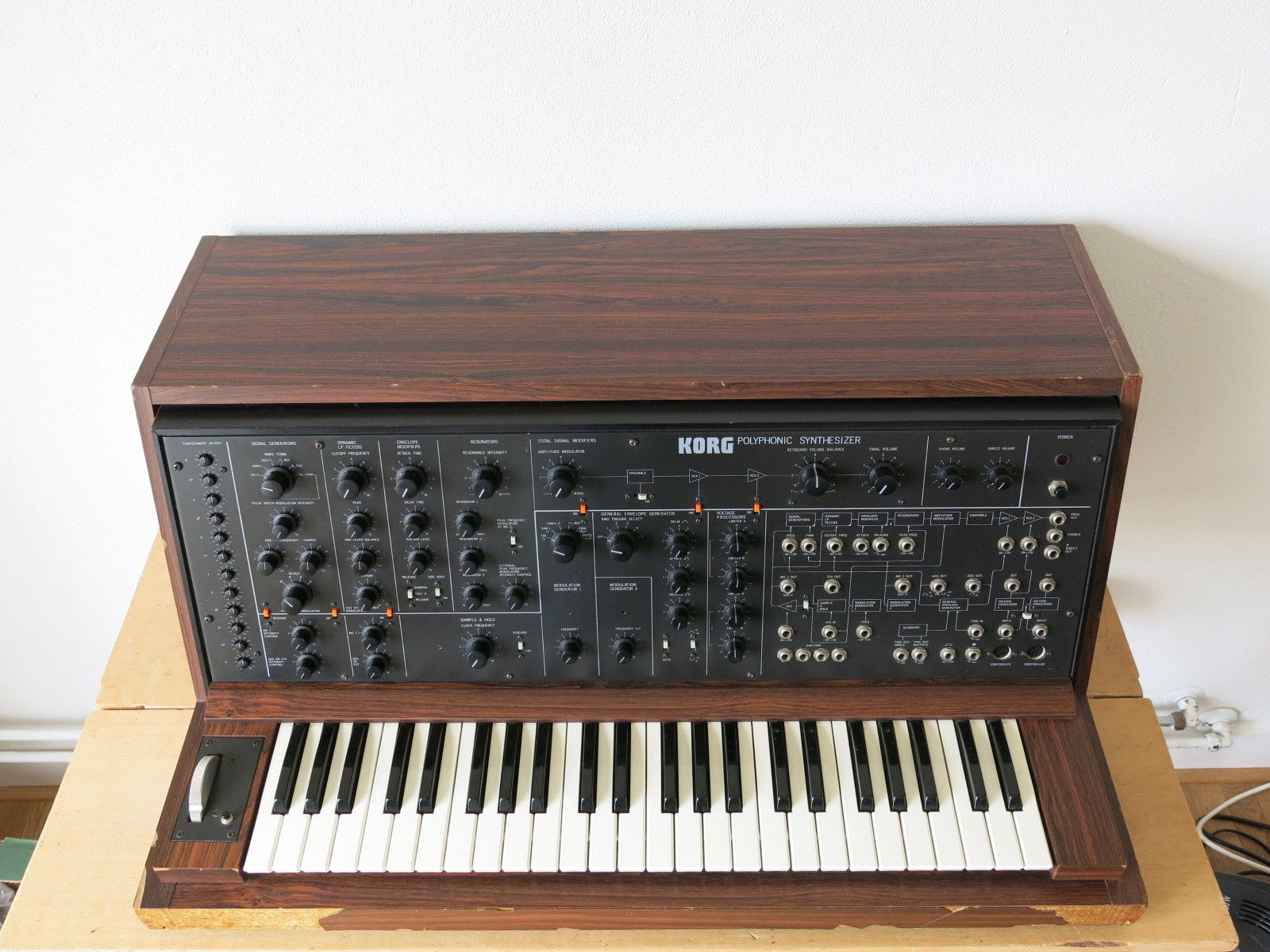 MATRIXSYNTH PS3100 rare polyphonic vintage synthesizer SN 901011