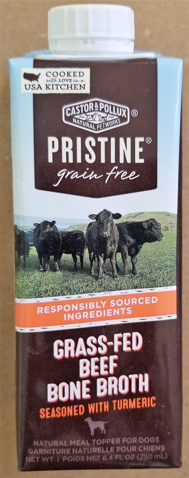 Frugal Shopping and More Castor & Pollux PRISTINE GrainFree GrassFed Beef Bone Broth Seasoned