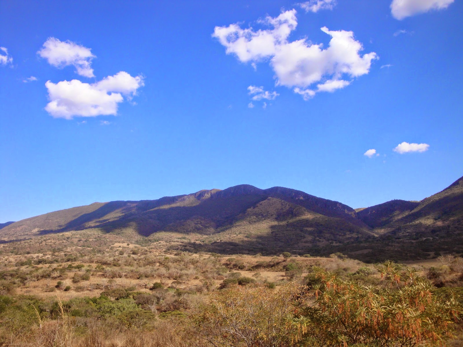 OXTOTITLAN: Paisaje de Oxtotitlán en el mes de enero
