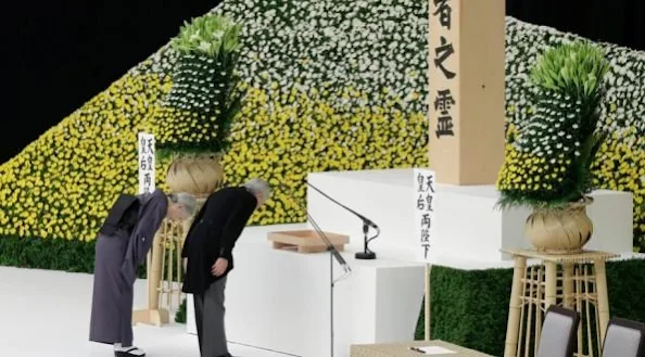 Japan's emperor Akihito said on August 15 that he felt 'profound remorse' over World War II -- a conflict that Tokyo fought in the name of his father Hirohito