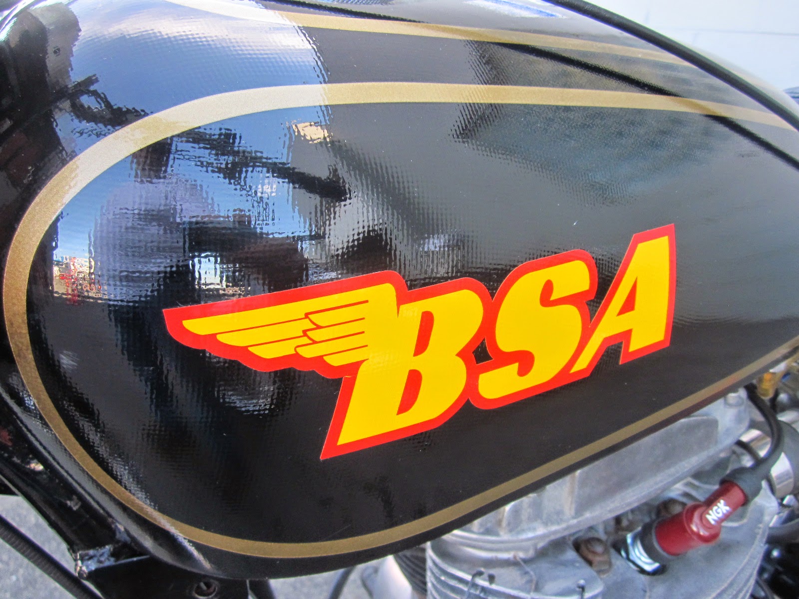 OldMotoDude BSA Flat Tracker Voted "Best British" at the 2014 Retro