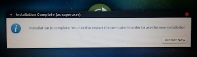 Ubuntu Mate Installation Restart