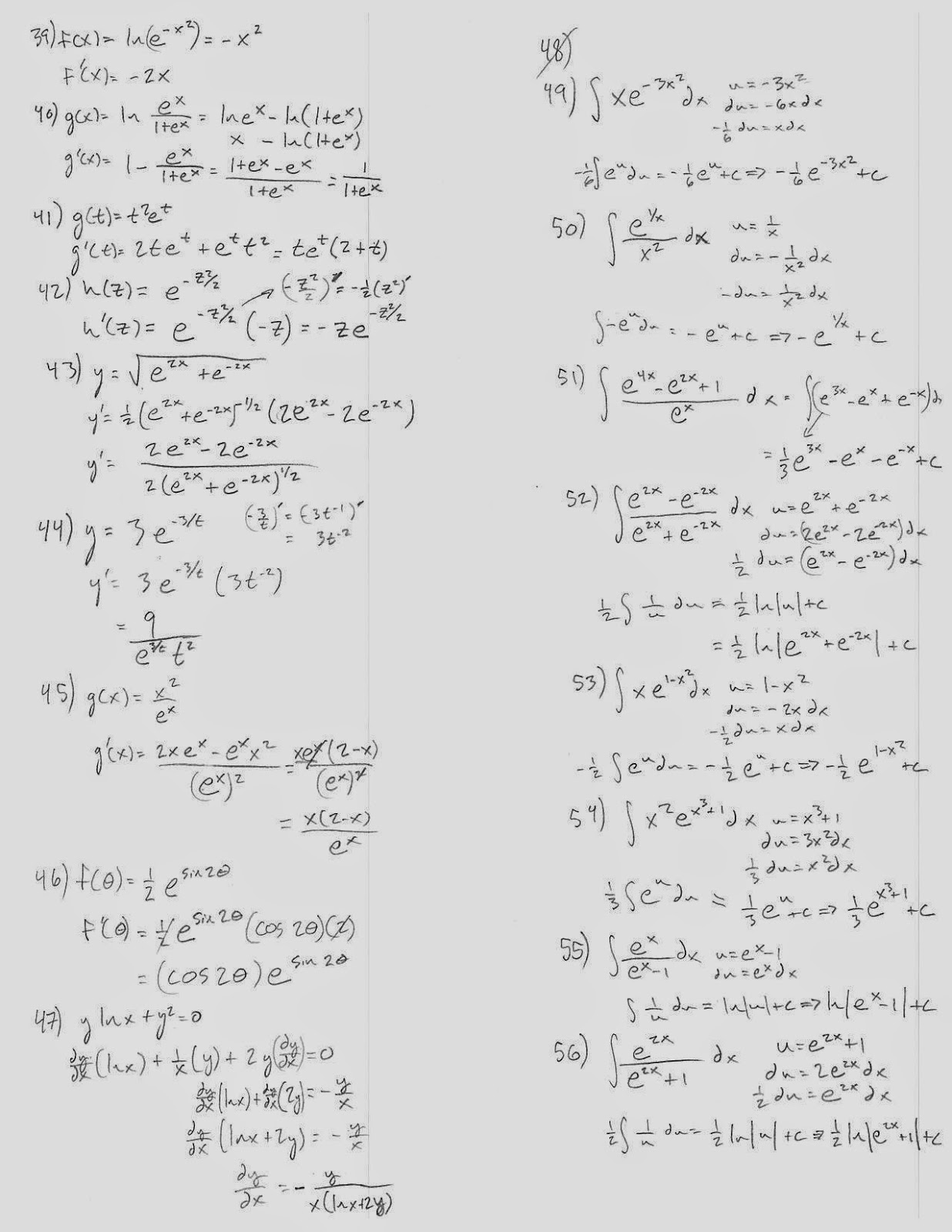 Mr. Suominen's Math Homepage: Honors Calculus 4/9/14