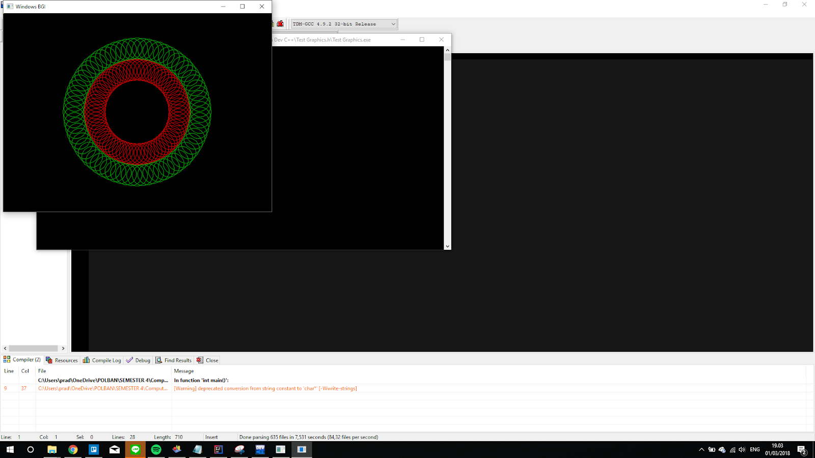 How to add graphics h in dev c with picture 