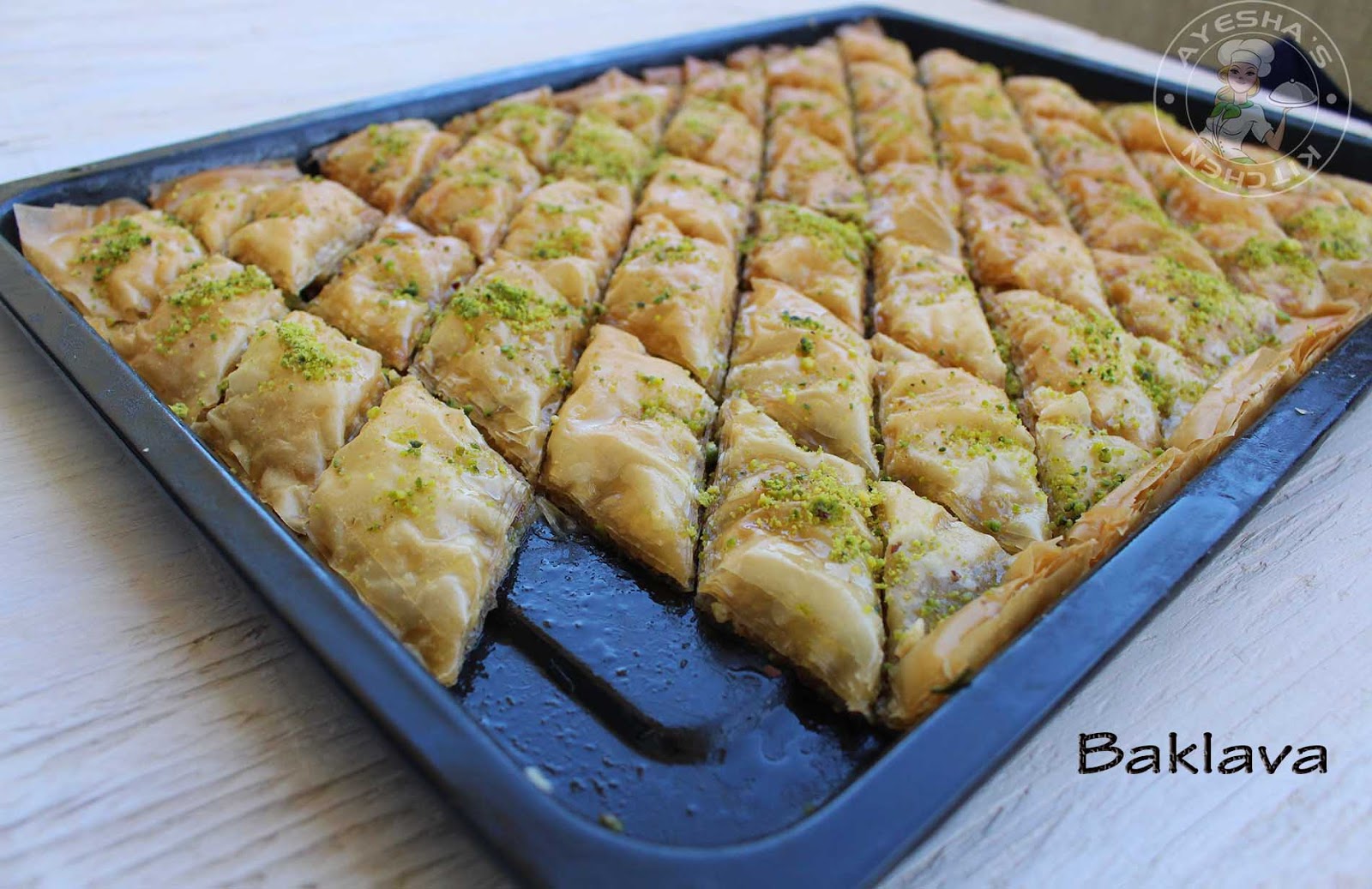 BAKLAVA RECIPE HOW TO MAKE MIXED NUTS BAKLAVA / TURKISH BAKLAVA