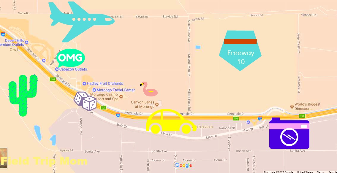 Cabazon, California is home to iconic roadside art and museum!