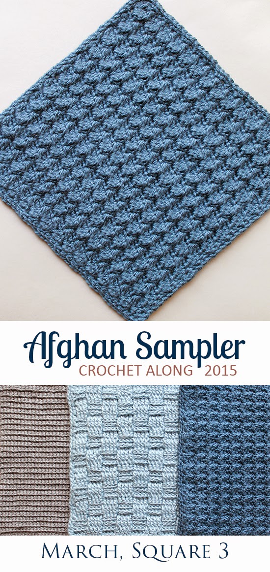 Baby Bubbles: Square 3 (March) of the 2015 Afghan Sampler -- Crochet along and have a finished blanket at the end of the year! | The Inspired Wren Baby Bubbles: Square 3 (March) of the 2015 Afghan Sampler -- Crochet along and have a finished blanket at the end of the year! | The Inspired Wren