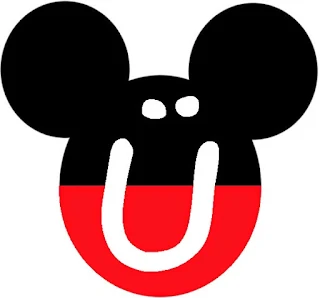 Abecedario en Cabezas de Mickey Mouse. Mickey Heads with Alphabet. 