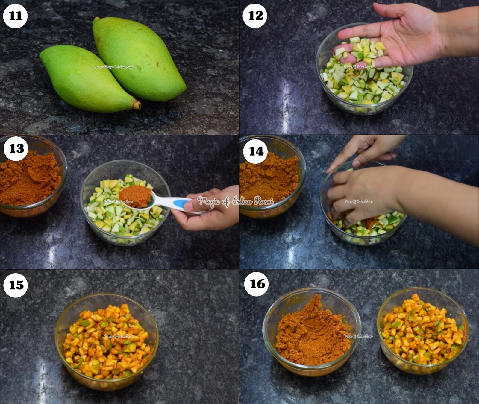 Methia Masala & Instant Mango Pickle Recipe - अचार मसाला और इंस्टेंट आम का अचार रेसिपी - Priya R - Magic of Indian Rasoi