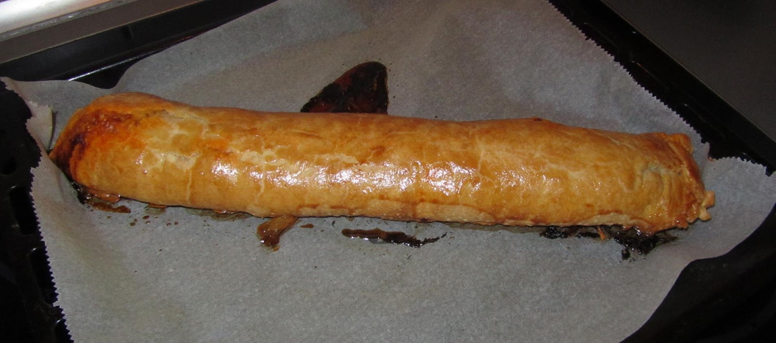 Puminchens Plappereien: Blätterteig-Hackfleisch-Strudel
