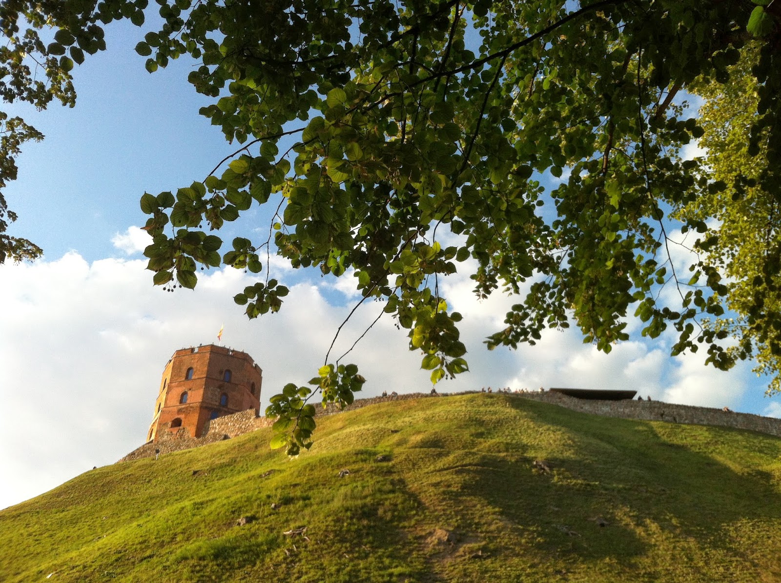 Gedimino Tower in Vilnius, Lithuania