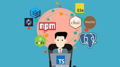 TypeScript, Node, ES6 e Postgres - CRIE PROJETOS DO ZERO! TypeScript, Node, ES6 e Postgres - CRIE PROJETOS DO ZERO!