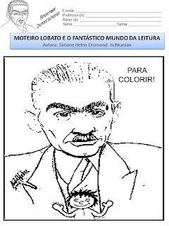 Simone Helen Drumond : PROJETO E ATIVIDADES - MONTEIRO LOBATO E A TURMA