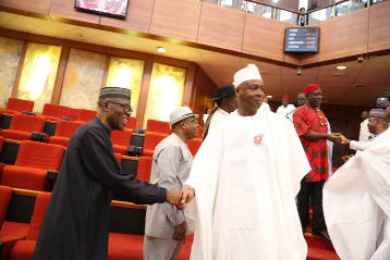 saraki occultic handshake