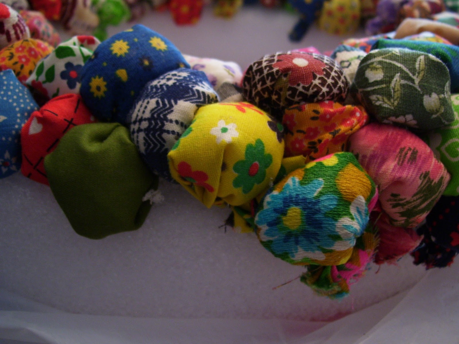 AuraVerdeCrafts Puff Ball Wreath