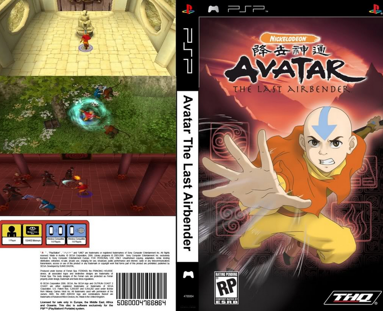 Avatar The Last Airbender PSP Free Download