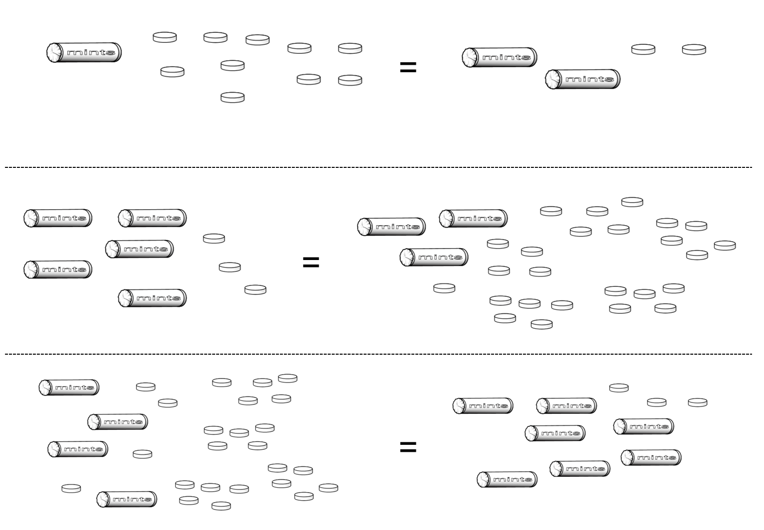 MEDIAN Don Steward mathematics teaching how many mints in each tube?