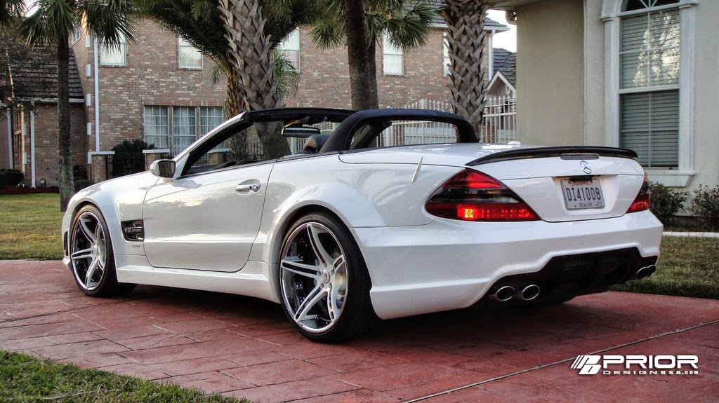 Mercedes Benz Sl65 Amg Prior Design On Forgiato Wheels