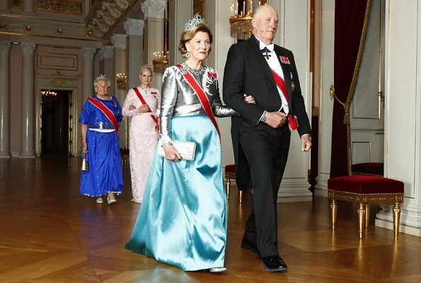 Crown Princess Mette-Marit diamond tiara, Queen Sonja's diamond tiara,Princess Astrid, Prince Haakon Funeral of King Bhumibol Adulyadej