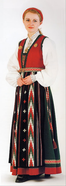FolkCostume&Embroidery: Overview of Norwegian Costumes part 3A
