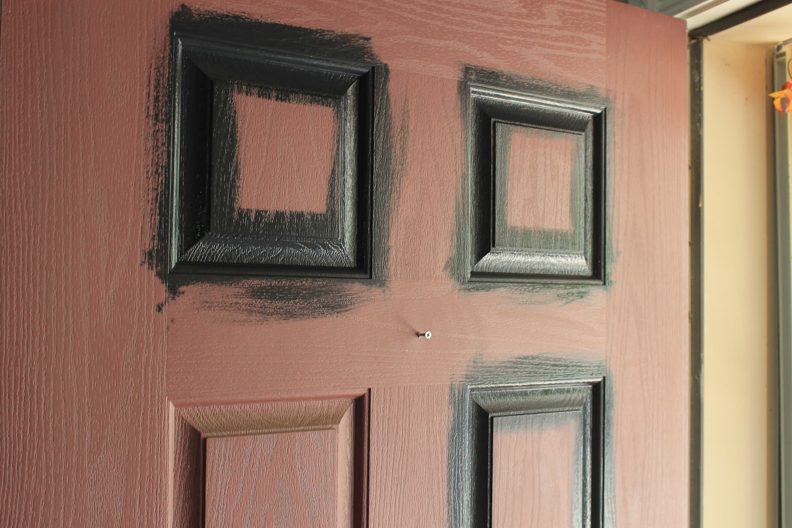 Seeking EcoChic How to paint a Door