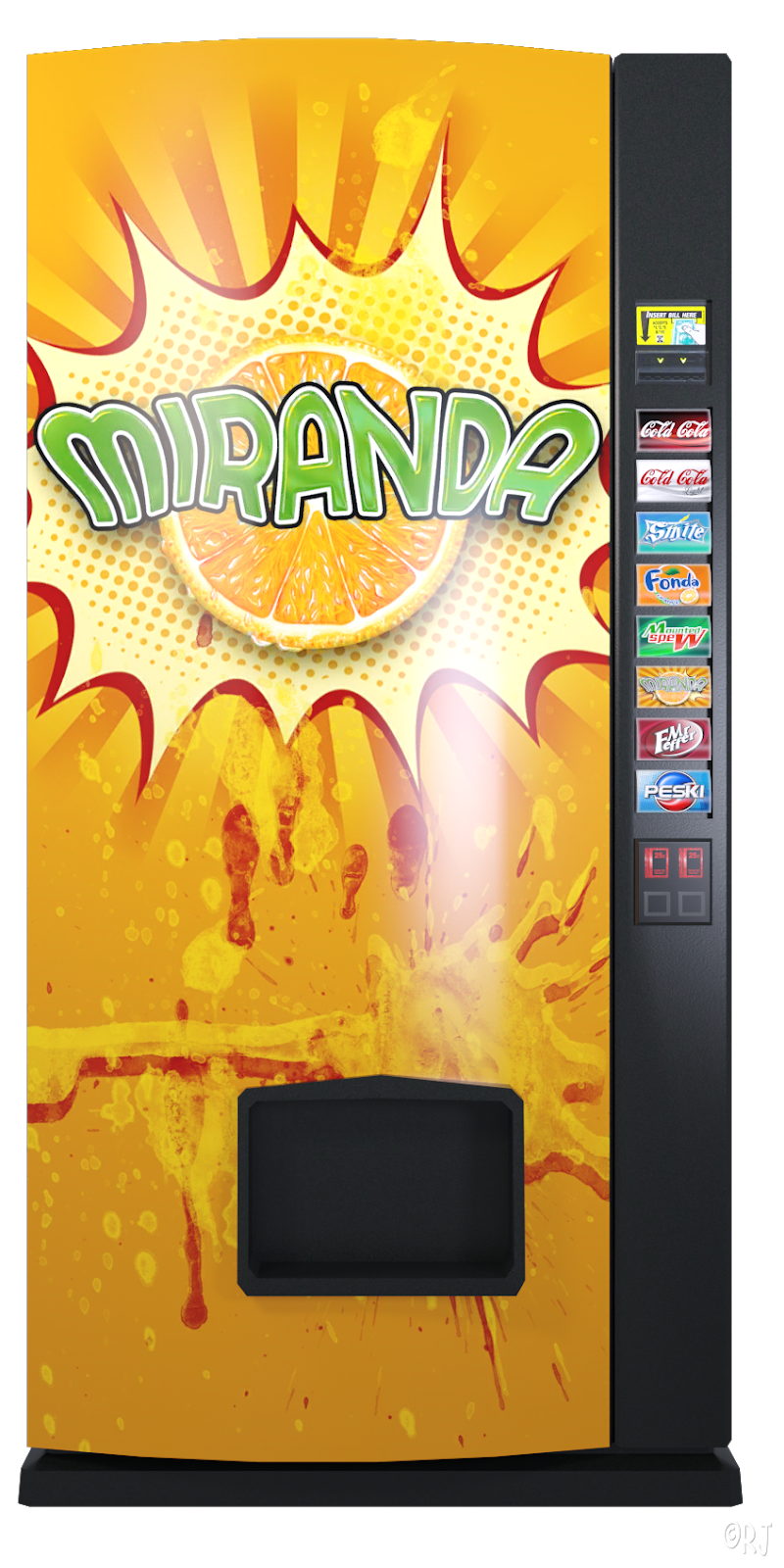 RJs Bits Bobs Props & Pieces Vending Machine