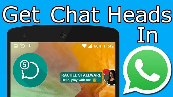 أضافة المحادثة السريعة للواتساب Whatsapp مجانا مثل الماسنجر