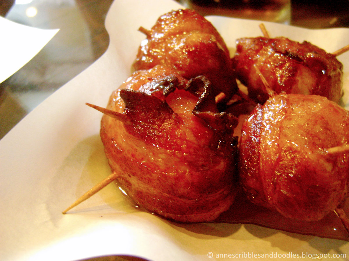 Nook Cafe, Maginhawa Street: Menu Item (Bacon Wrapped Chicken)