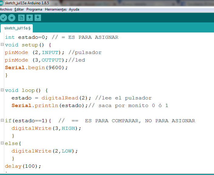 Arduino en práctica: Estructuras de Control