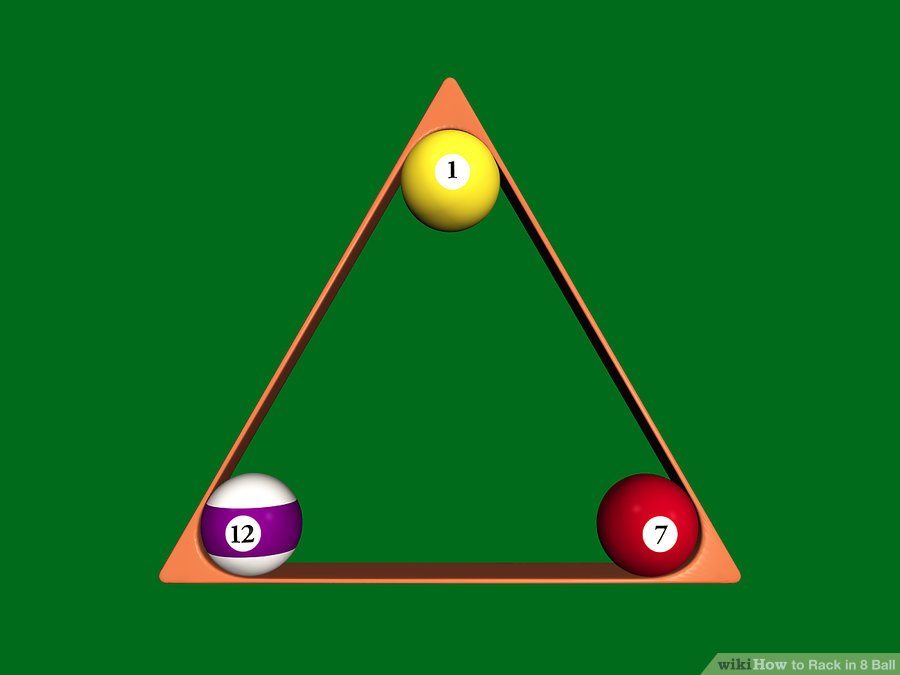 Шары расположены в форме треугольника. Расстановка шаров в треугольнике. Пул как расставлять шары. Как расставлять шары в американском пуле. 8 Ball чертежи направлений.