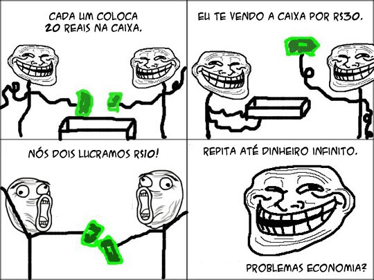 Mr Troll: Como ter dinheiro infinito