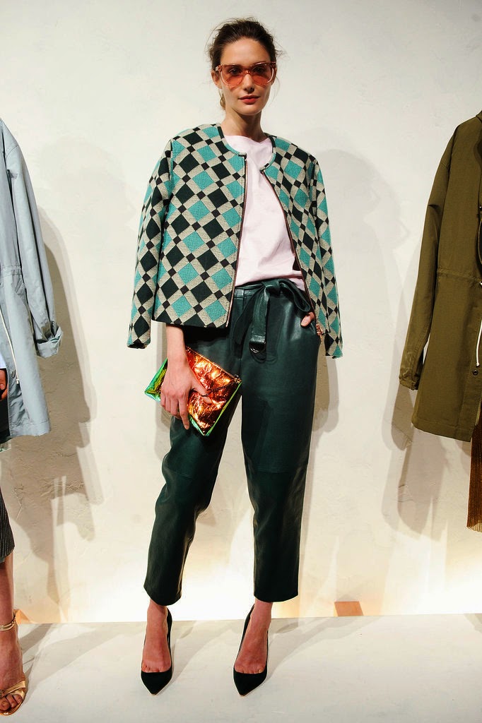 the claire with red hair: nyfw - j. crew spring 15