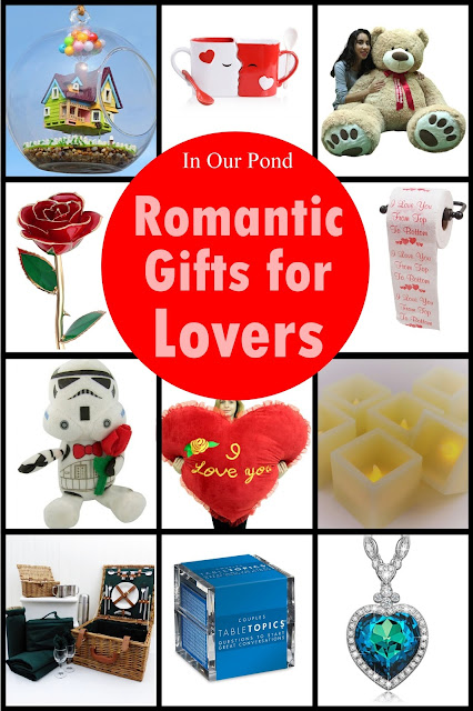 Romantic Gifts for Lovers- a gift guide from In Our Pond #anniversary #christmas #gifts #valentinesday #holidays