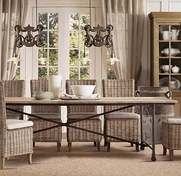 Restoration Hardware Kitchen Tables Image to u