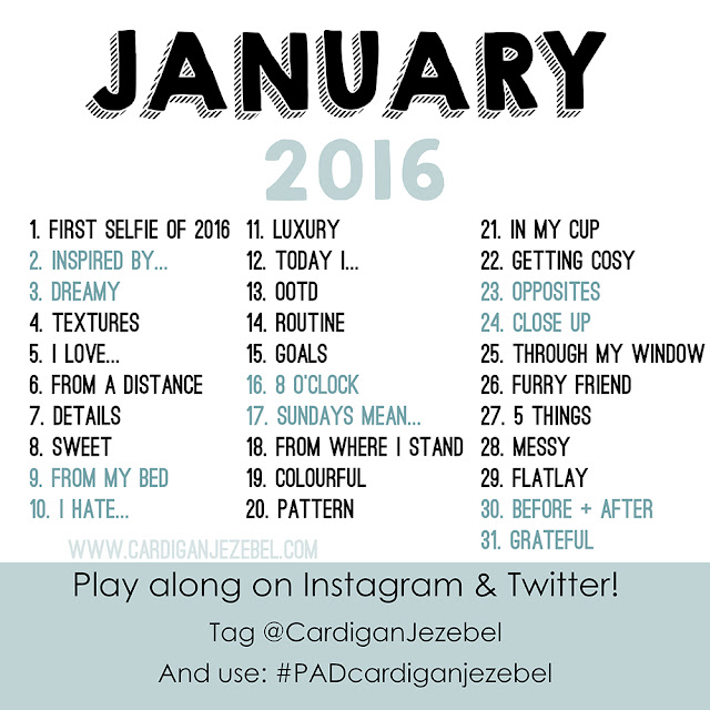 Photo Challenge || January 2016