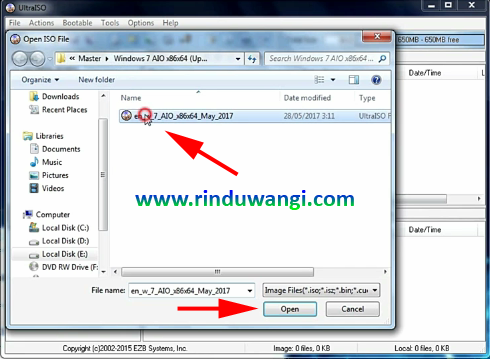 Cara Membuat DVD Installer Windows Menggunakan UltraISO | Rinduwangi Cara Membuat DVD Installer Windows Menggunakan UltraISO | Rinduwangi